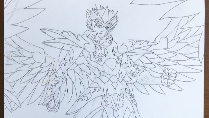 圣斗士星矢手绘图片