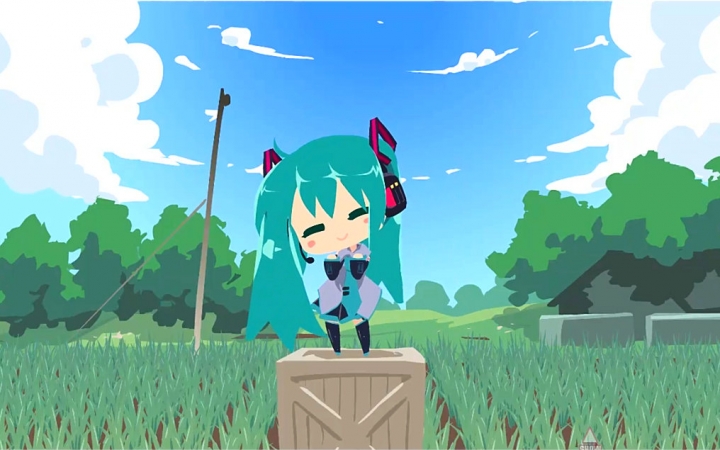 【halfne miku】let it go 初音 萌萌哒
