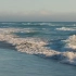 f29 4K高清画质唯美蓝天白云海洋海水海浪波浪拍打沙滩海上夕阳诗歌朗诵节目配乐视频大屏幕舞台LED背景视频素材