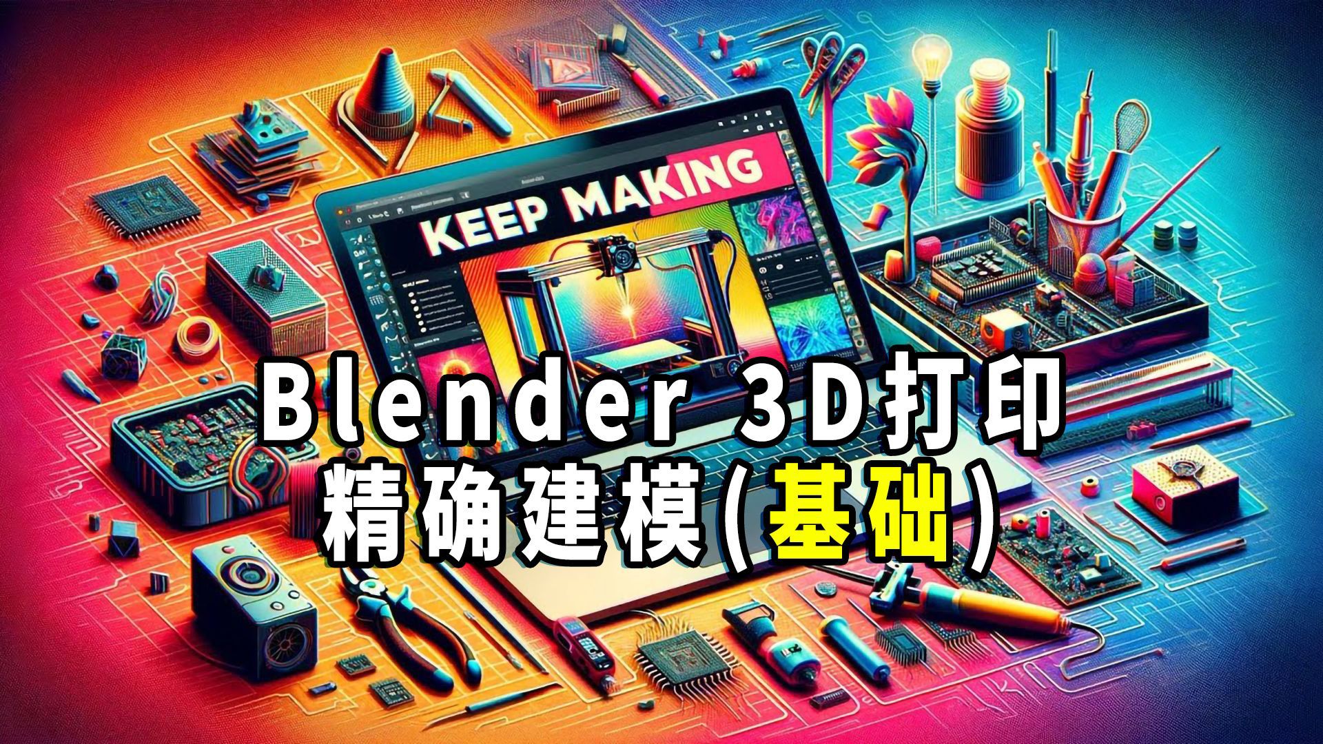 Blender 3D打印 精确建模（基础）