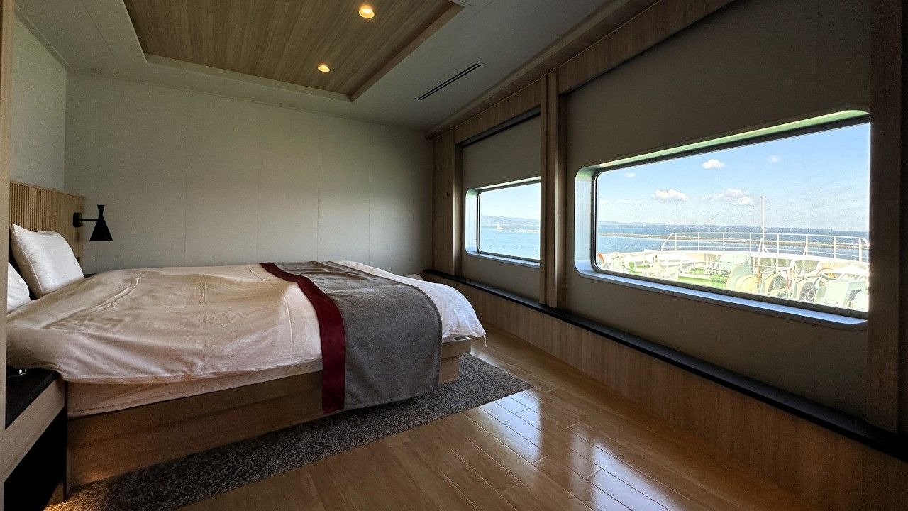 日本渡轮最实惠的海景套房客舱 | 九州→四国