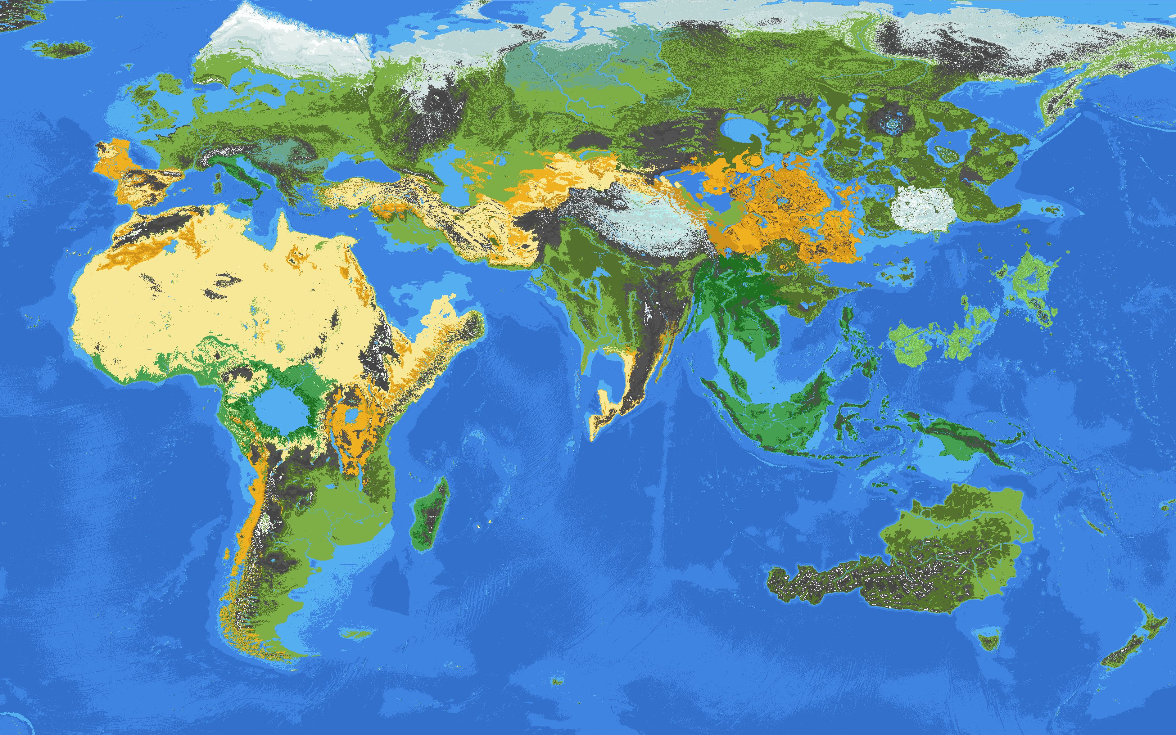 【worldbox】世上最逆天的世界地图！
