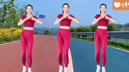 早上天天练：刮油操，适合中老年朋友减腰腹赘肉，赶走大肚腩，您会越来越年轻