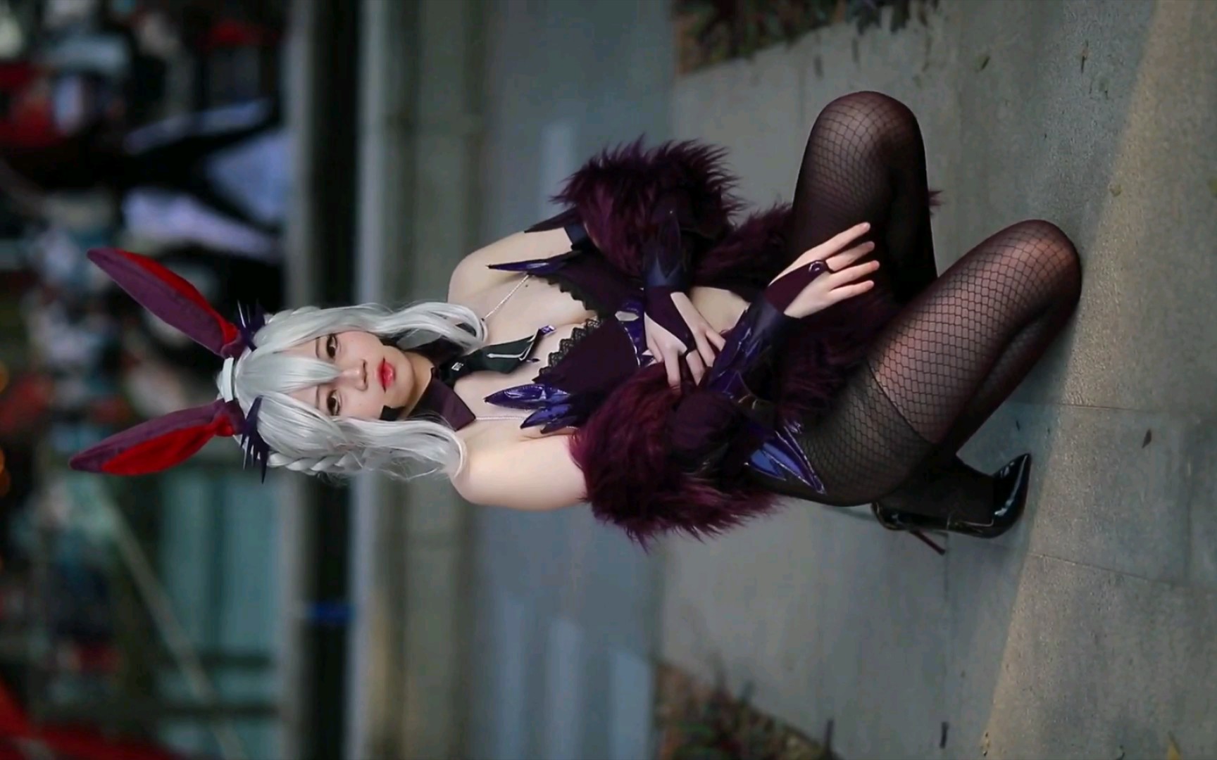 Comic-Con Black Gun Nerd cosplay