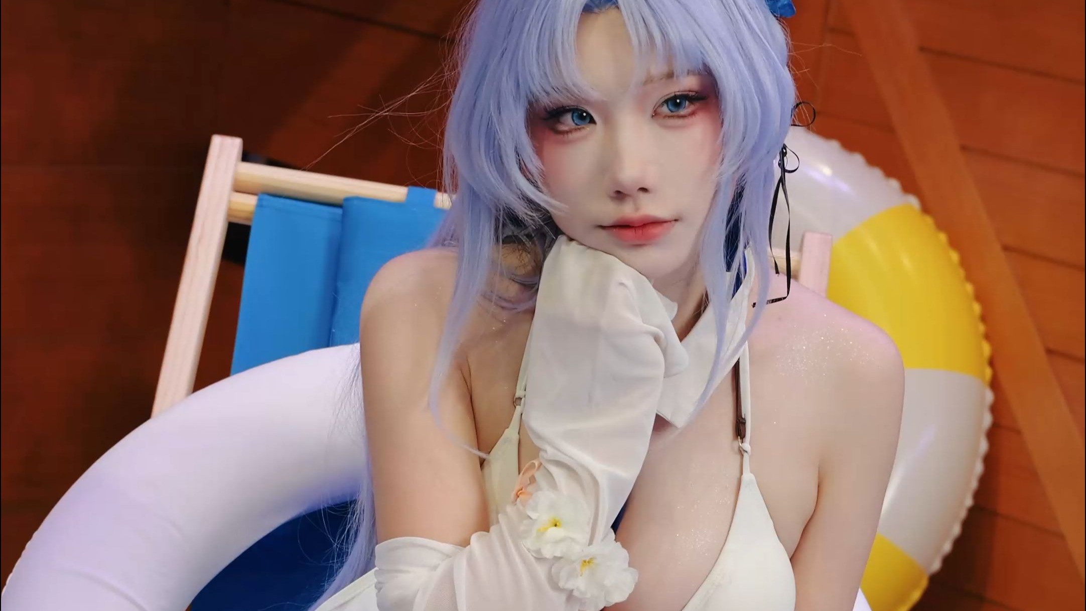 "You ah you ah~ that means you!"  in Beyblade Airline Cooler Festival