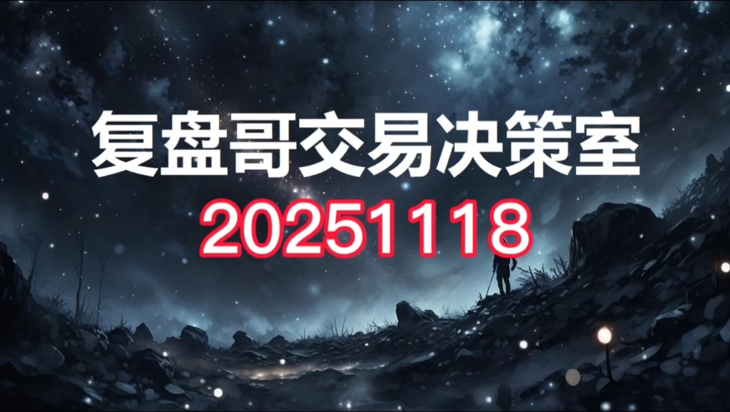 复盘哥交易决策室20251118