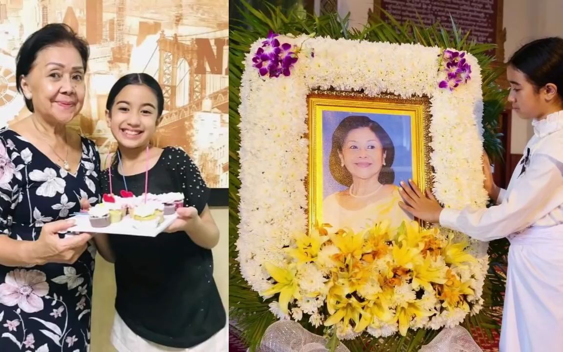 柬埔寨小公主诺罗敦·珍娜的外祖母逝世