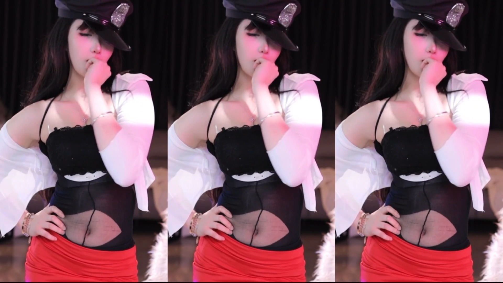 [4K画质]虎牙九兔-黑红攻速装开火车，太正能量了~求三联鼓励！！