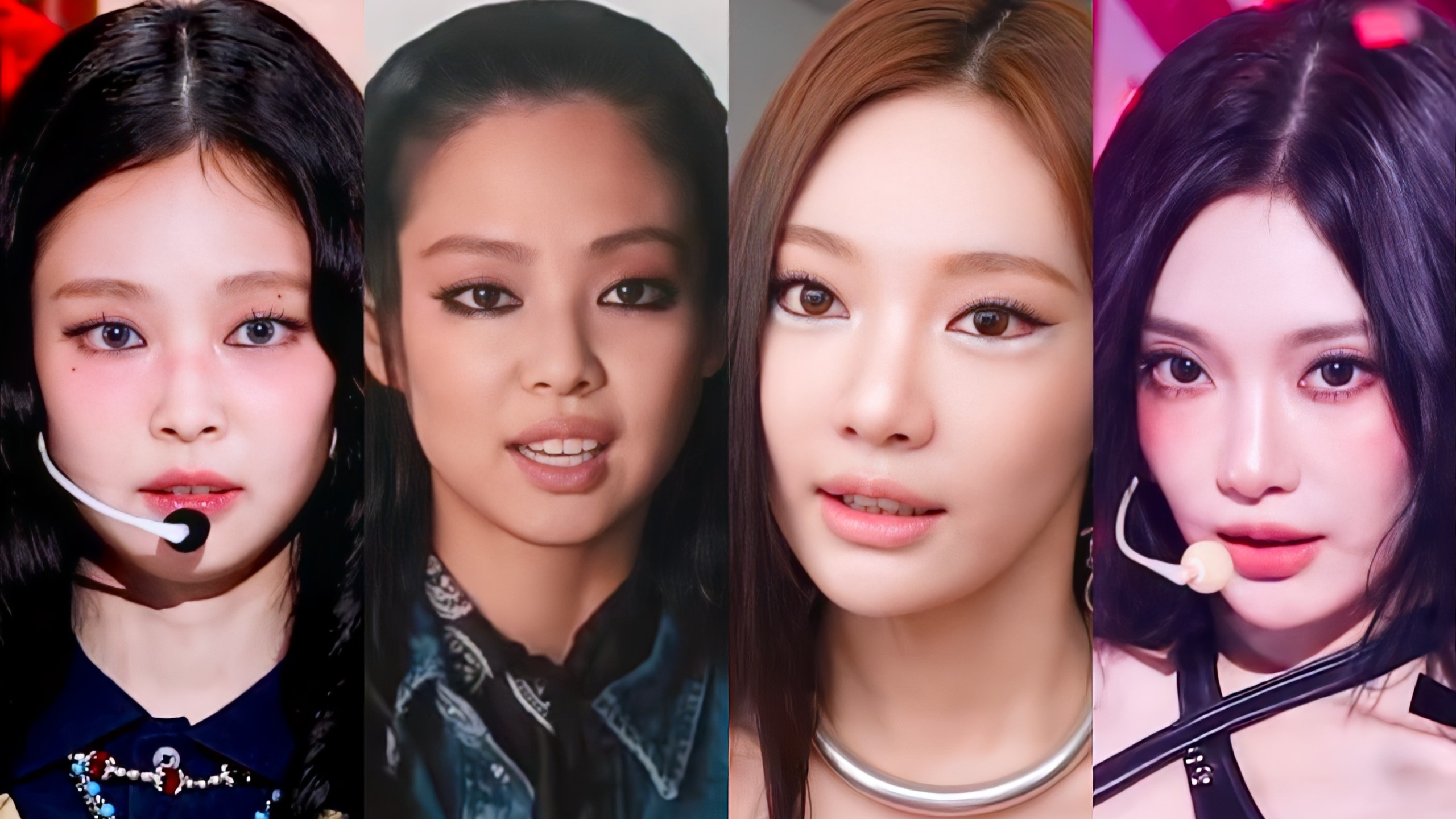 kpop女爱豆韩妆vs其他妆容，离开韩妆的女爱豆们，是暴露短板还是解锁新美貌？