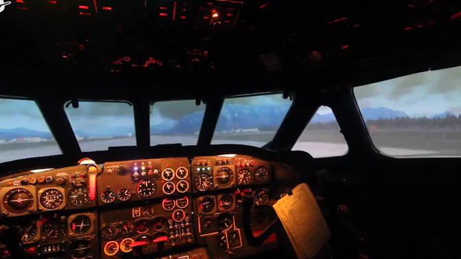 【生肉】（古董）（模拟驾驶舱）卡拉维尔快帆SE-210喷气机模拟舱 细节
