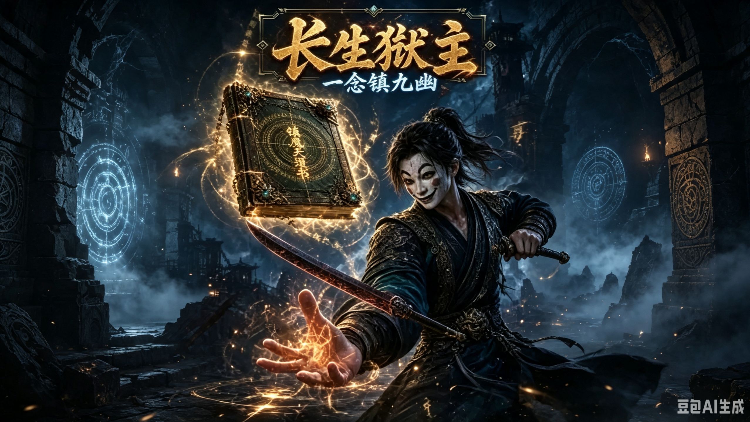 【1-8季】长生狱主一念镇九幽！天牢狱卒觉醒镇狱天书，待一天得一年功力绝地反杀
