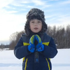 雪中小正太
