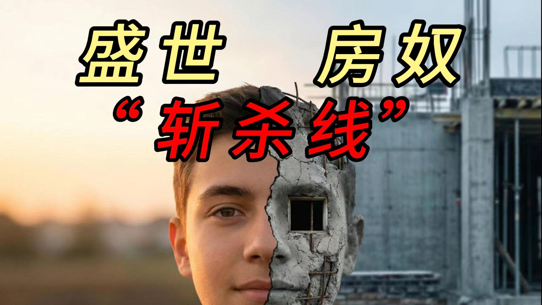 有一个国家，用房地产斩杀年轻人，还死不承认