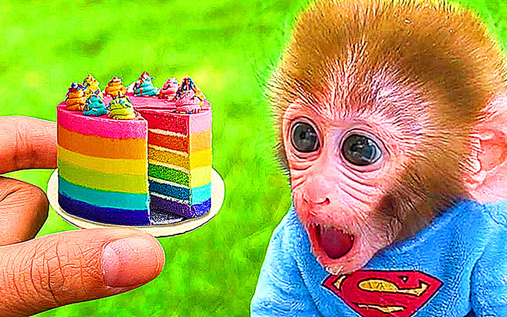 卡通猴子造型蛋糕,卡通牛蛋糕,蛋糕造型图片_大山谷图库