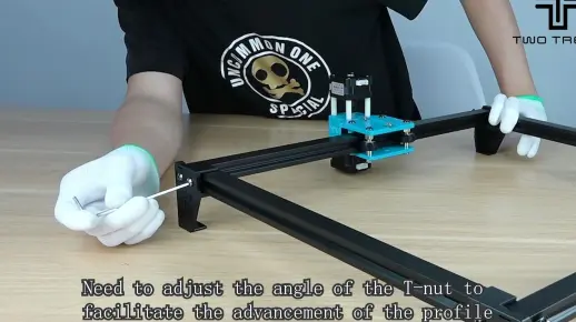 DIY小型激光雕刻机 图腾Totem S组装教学视频 英文版Twotrees