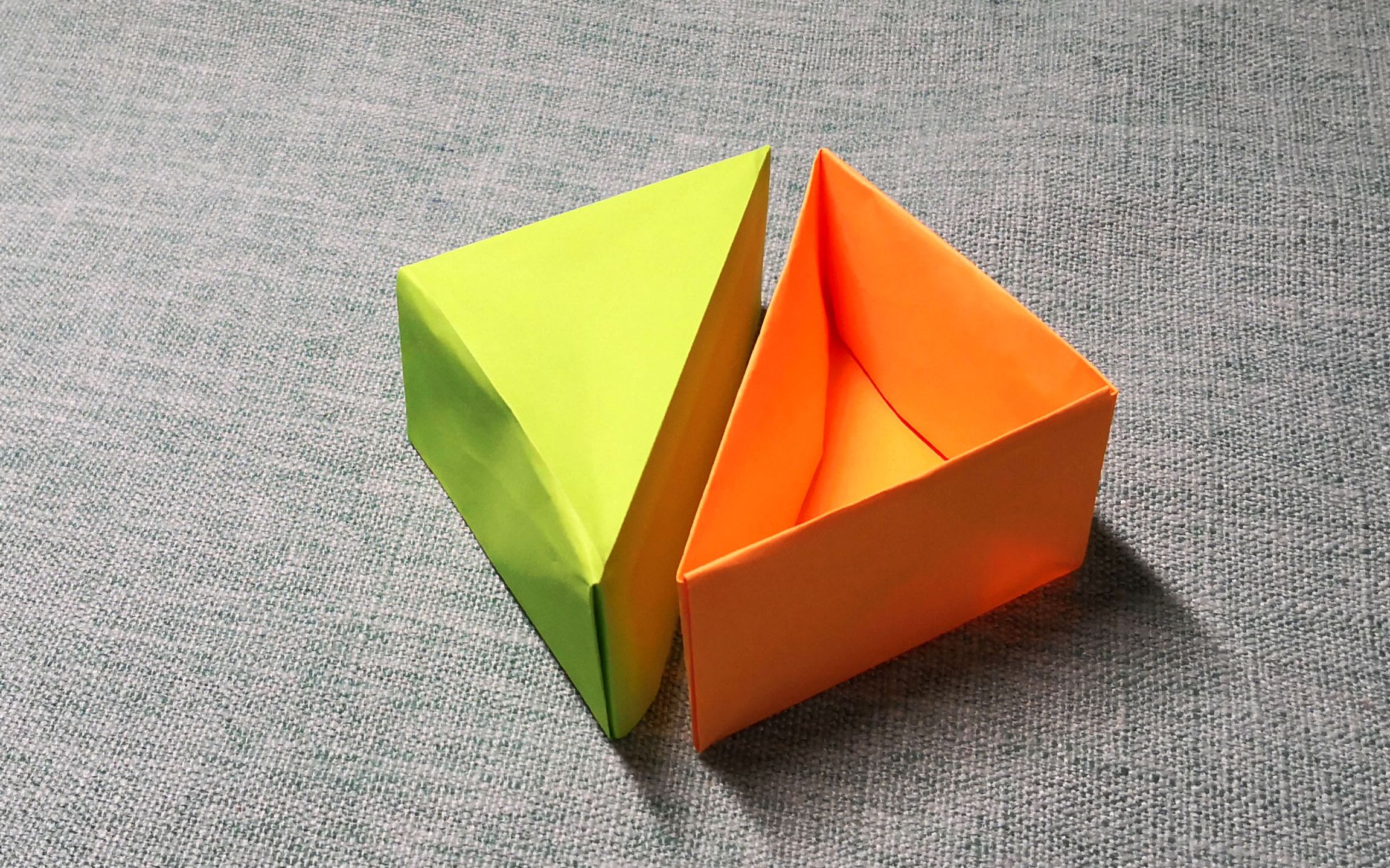 折纸：三款经典盒子的折法，第三个纸盒最简单_东西