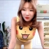 韩国美女主播berry皮卡丘偷藏食物