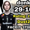 donk (29-16) 撞车sh1ro/nafany/alpha (Dust2) | 2025.02.24 | CS2 POV/DEMO_电子竞技热门视频