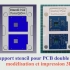 双面PCB的模板支持_ 3D建模和打印