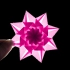 【折纸-教程】折朵平平无奇的花，透光看还有那么点惊艳