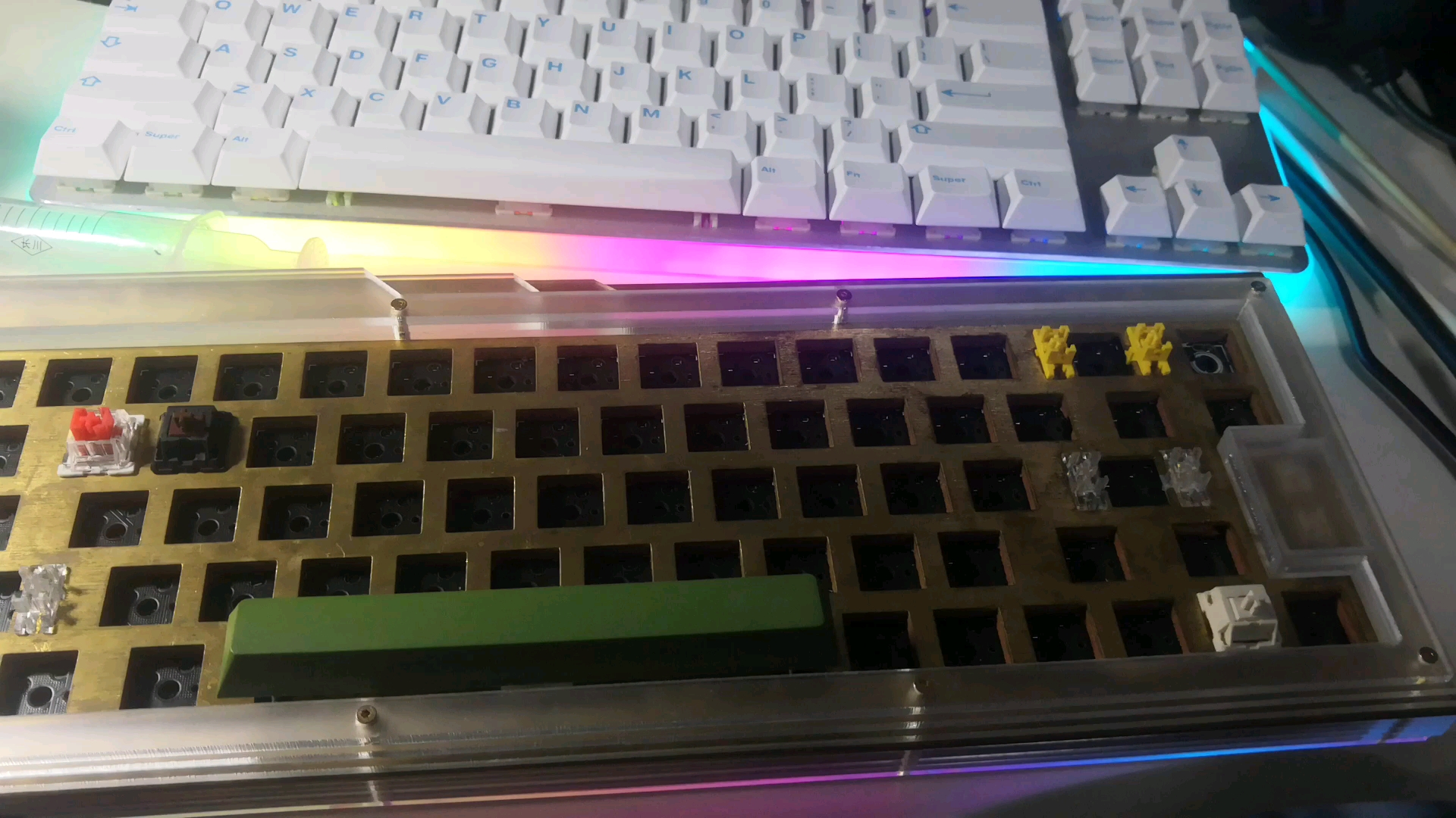 卫星轴调教—贴特氟龙