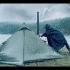 【Tr Wilderness】大雨中独自露营 - 帐篷里放松的雨声