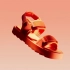 【动态视觉鉴赏】有趣的C4D动态概念产品广告片 ZARA - Orange Sandal - by TACTYC Stu
