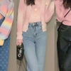七七OOTD3套甜甜约会粉嫩嫩少女感穿搭