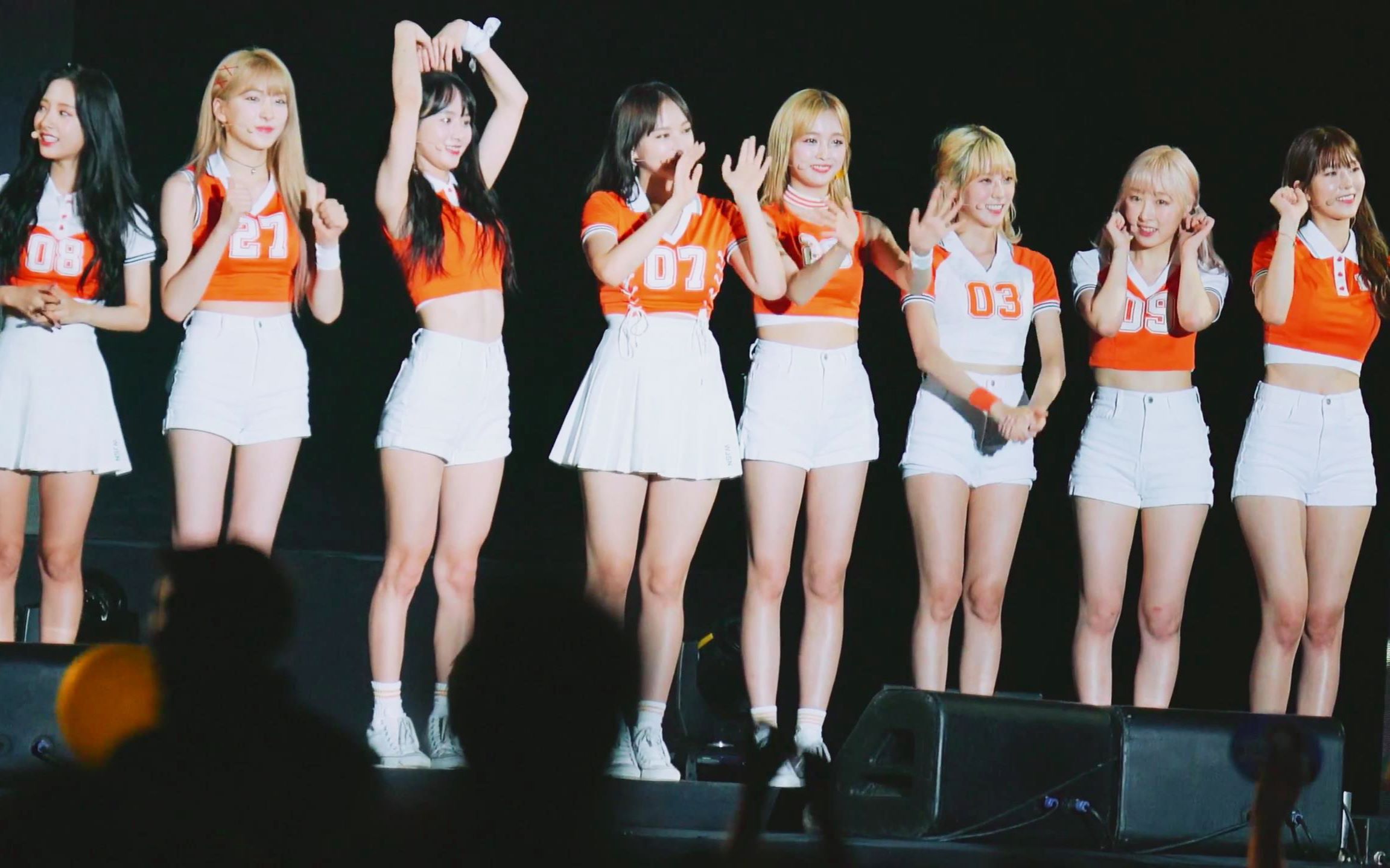 【wjsn cosmic girls】宇宙少女 夏日音乐祭表演 170728