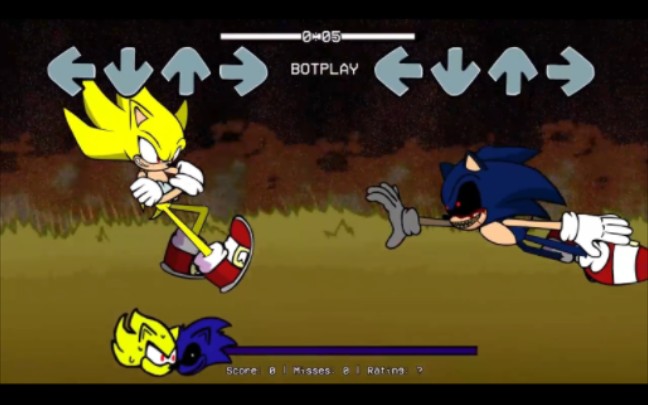 Friday Night Funkin: Sonic VS Sonic.EXE: Confronting Yourself (EXE Side)