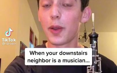 当你邻居也玩音乐，会怎样？