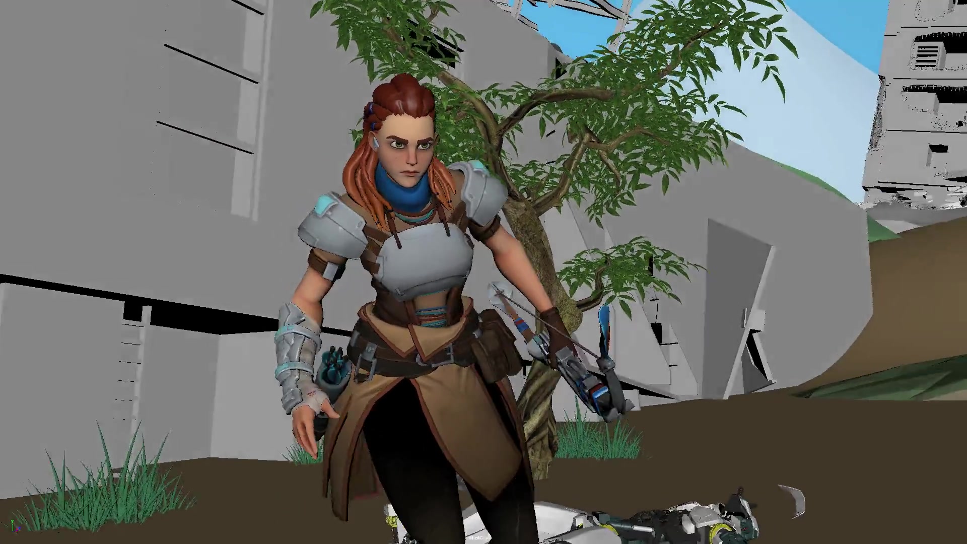 David Han《地平线：零之曙光》Fan Animation