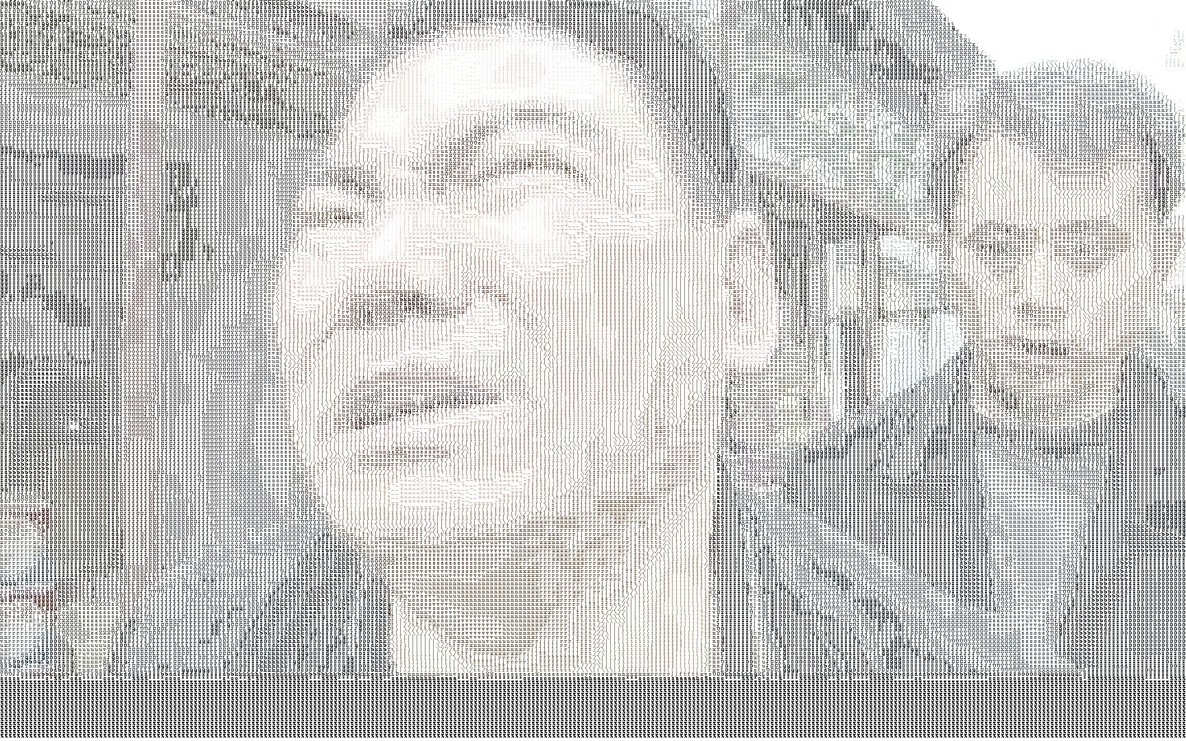 当你用python将刘华强买瓜画成字符画