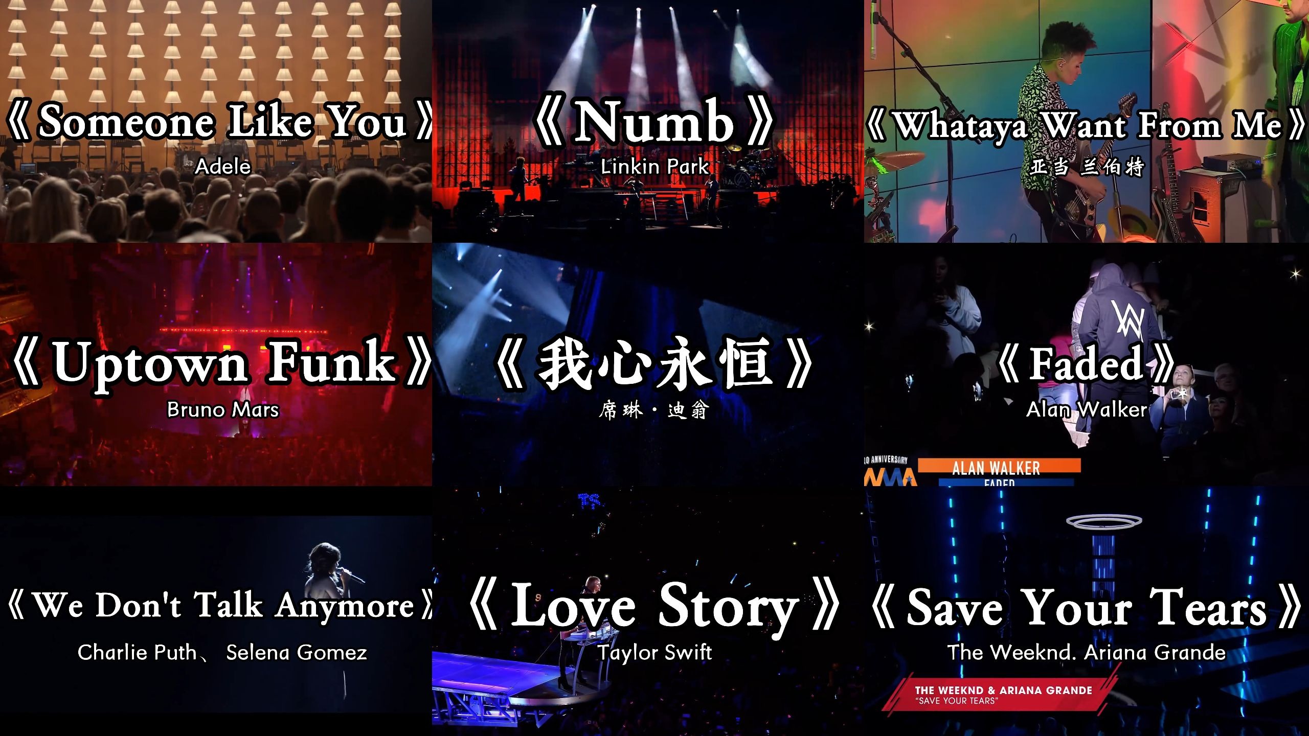 “感受欧美神级Live现场”