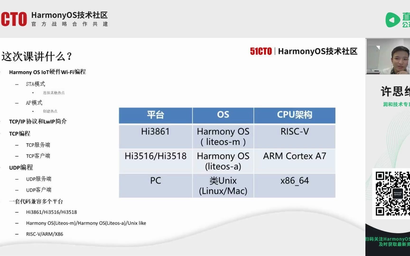 许思维老师harmonyos网络编程20201118直播回放