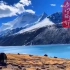 雪山春晓 古筝民乐演奏舞台演出民族藏族西藏舞蹈节目配乐LED背景视频素材