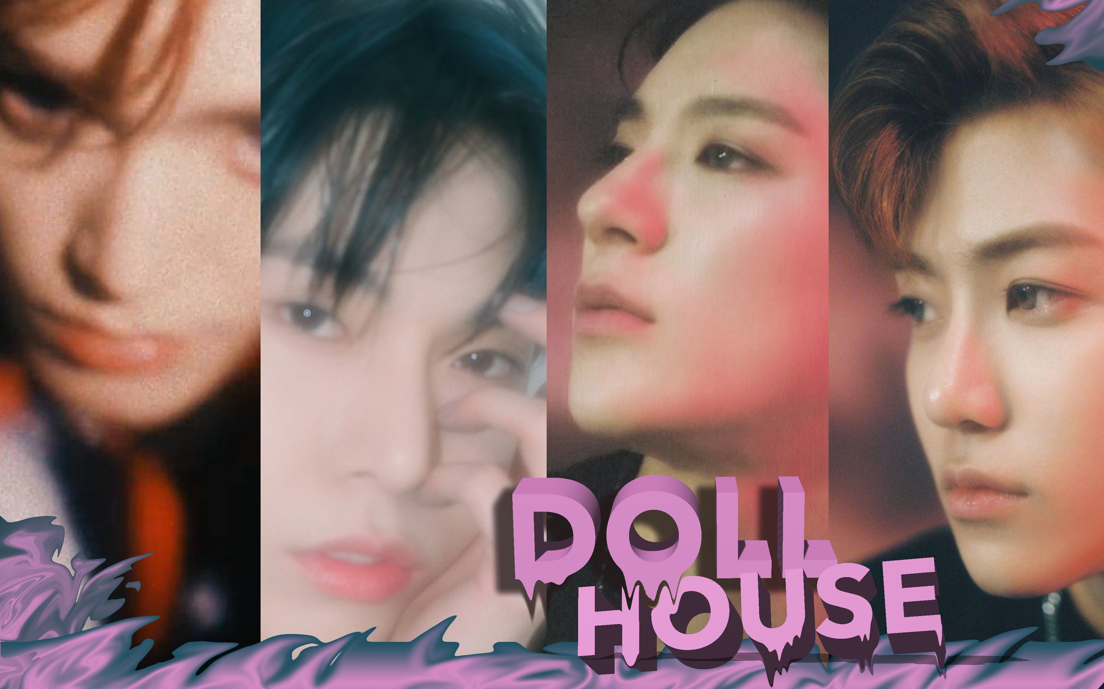 【民諾/貂絨/貂諾】 DOLLHOUSE：完美家庭 【金道英X李泰容X羅渽民X李帝努】_哔哩哔哩_bilibili