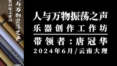 <em class="keyword">唐冠华</em>的乐器创作工作坊：人与万物振荡之声