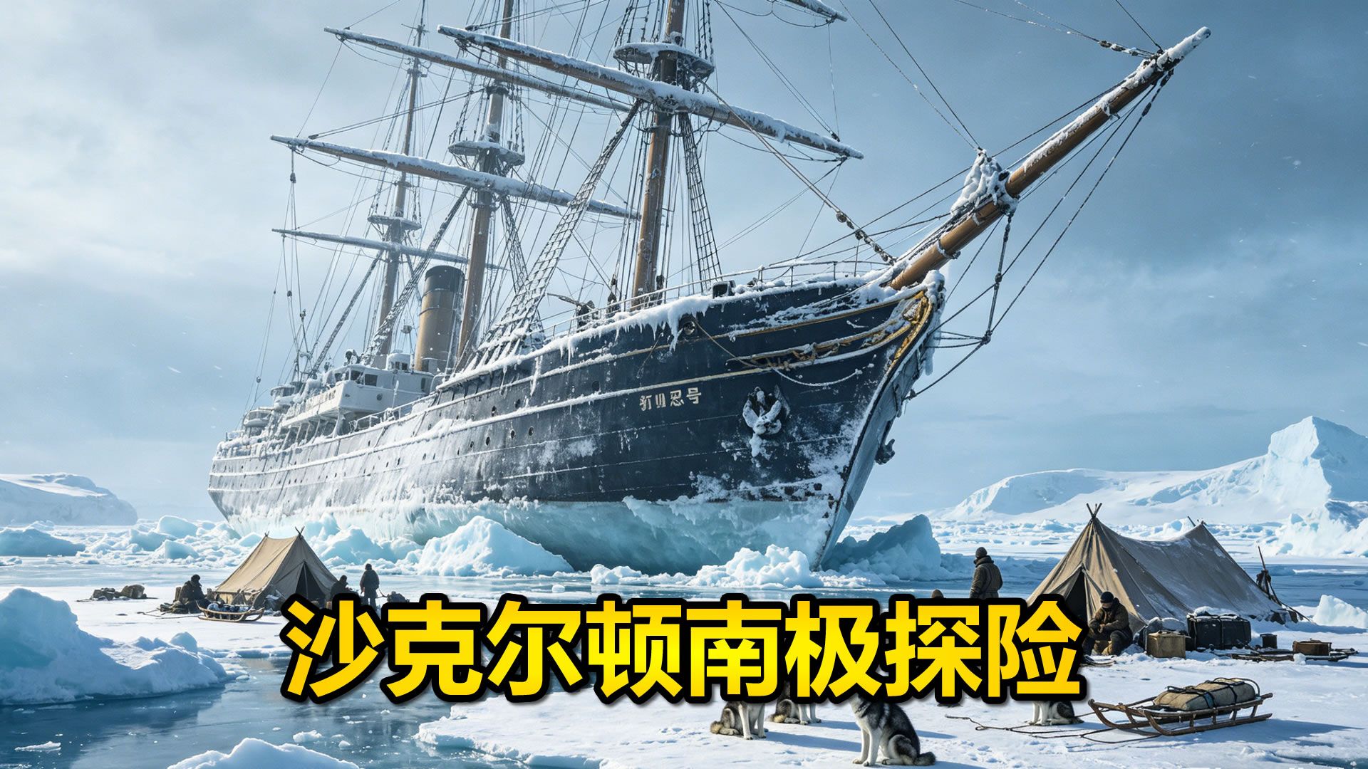 28人700天极限求生，伟大的失败：沙克尔顿坚忍号南极探险