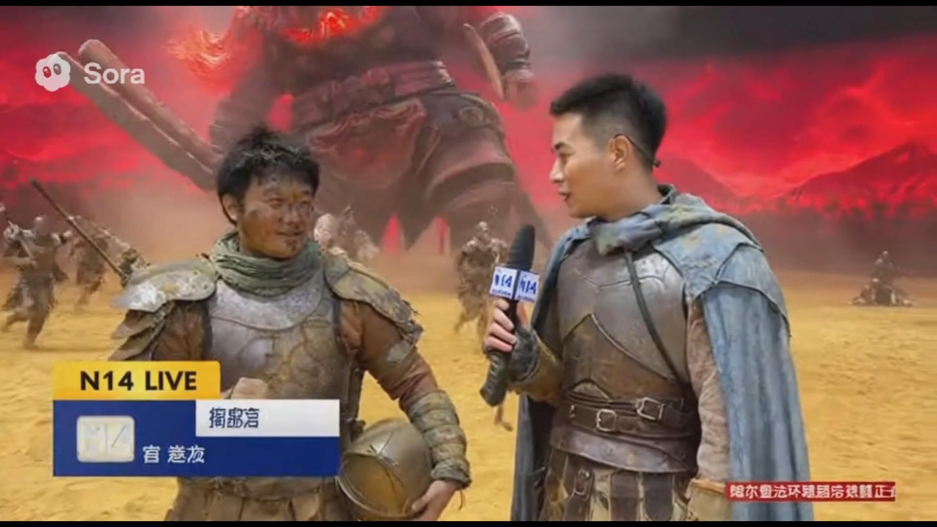 全球首家艾尔登法环主题乐园初体验【Sora2】