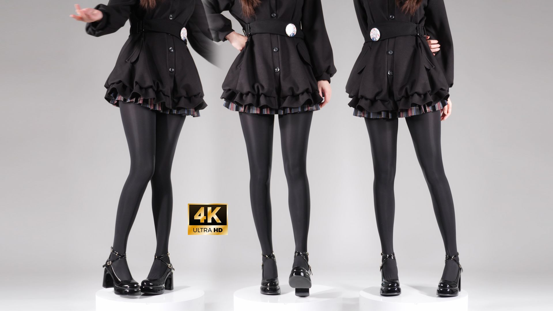 水光黑和高跟玛丽珍