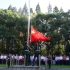 今早，上海理工大学举行庆祝中华人民共和国成立72周年升旗仪式。