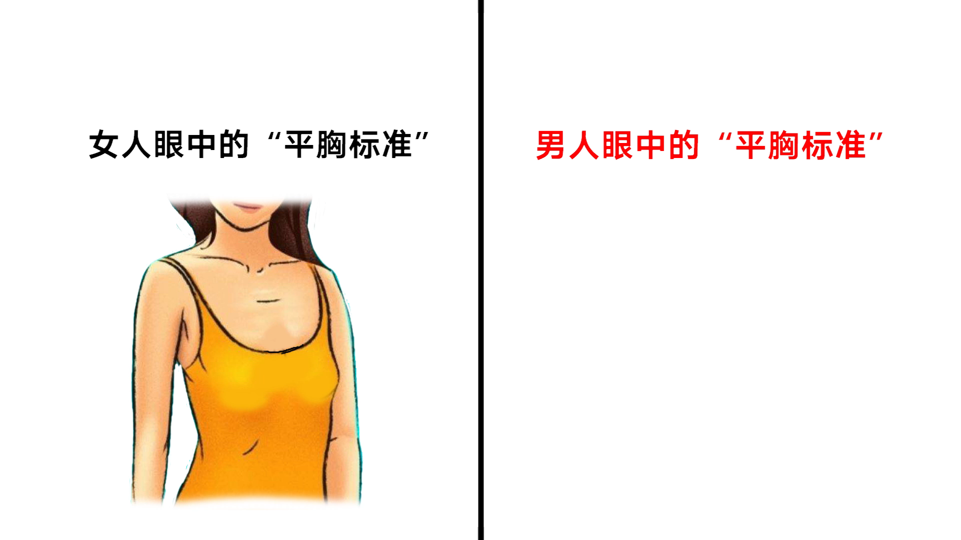 男人眼中“女人身材的区别”，一对比，很形象精辟_哔哩哔哩_bilibili