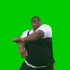 【绿幕素材】黑胖子跳舞1080p高清60FPS