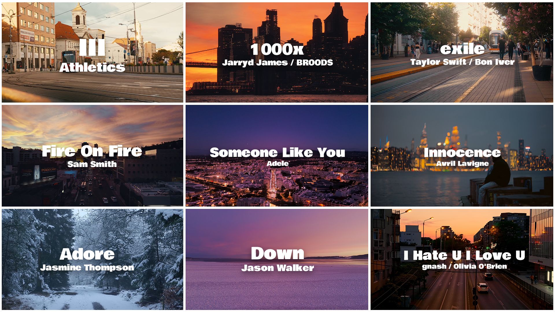 当听过了超10000首英文歌后，推荐的歌单能有多好听？（第二期）