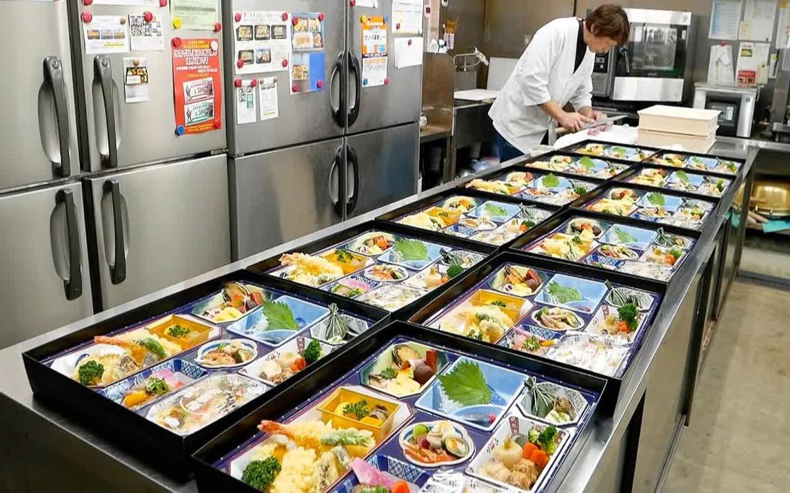 【FOOD☆STAR フードスター】超级奢华的日式便当！ 日本餐厅的便当制作过程！