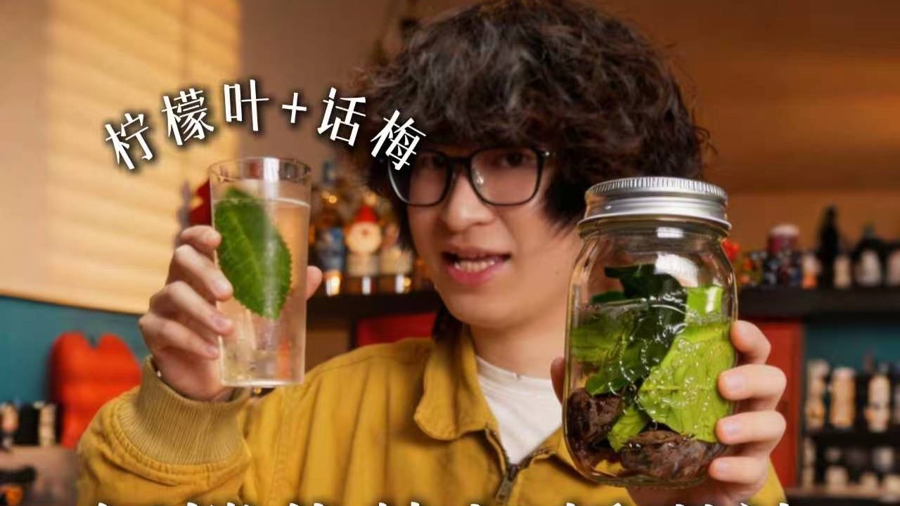 打工人下班微醺攻略｜柠檬叶话梅伏特加 好喝到不像话！