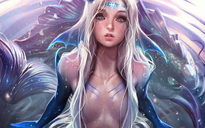 98%人没有见过的~美到窒息的~十二星座拟人化女神