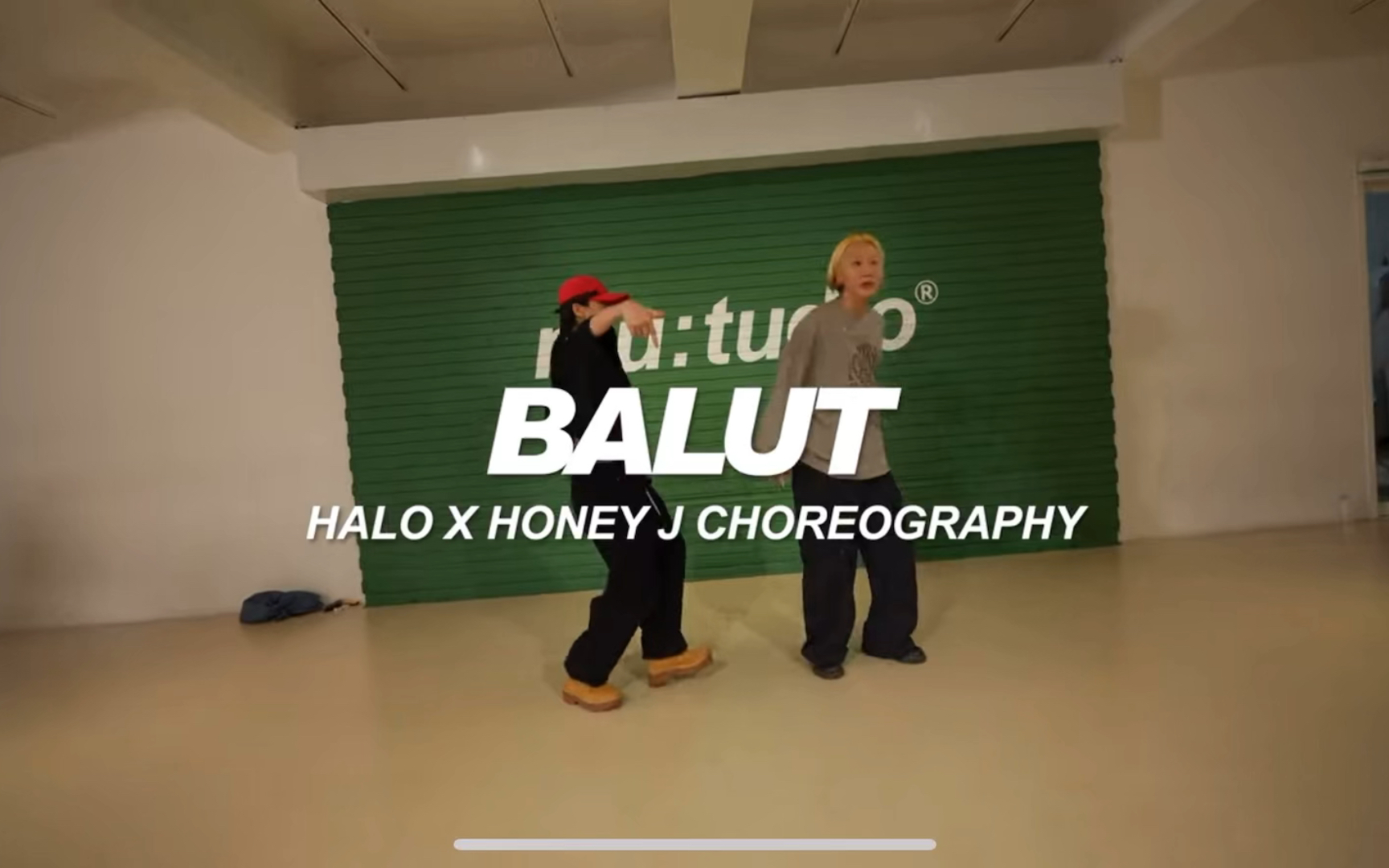【mu：tudio】Halo X Honey J｜纯正“黑泡”合作课  Doja Cat - Balut编舞