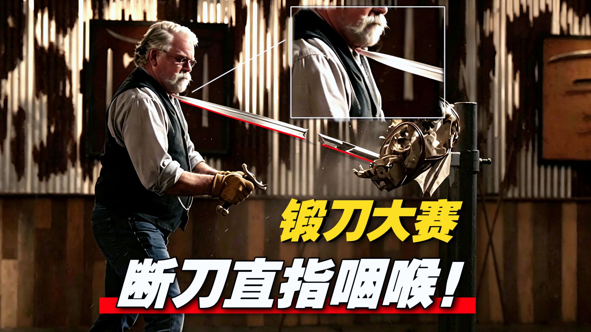 陨石锻造噬主之刃！最抽象的一集 评委命悬一线《锻刀大赛》
